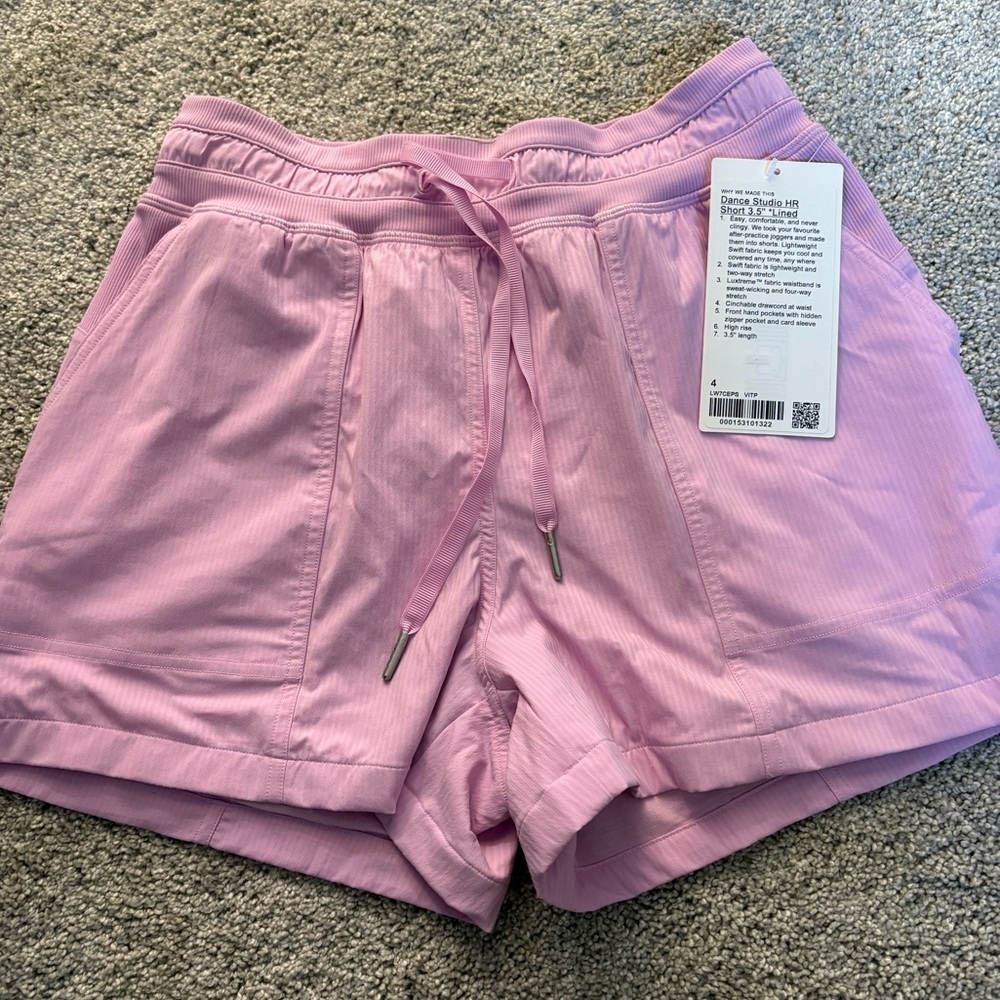 Lululemon dance studio shorts